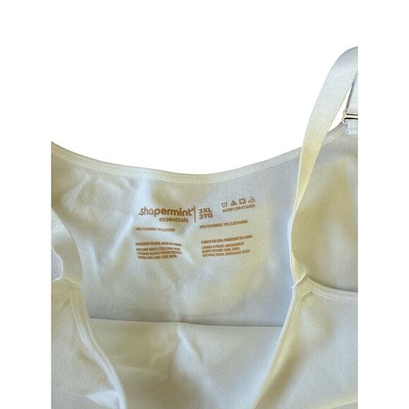 Shapermint Essentials Womens All Day Everyday Scoop Neck Cami Size 3XL White NWT - Picture 5 of 7